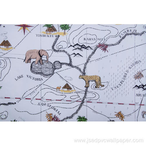 Children's room cartoon non-woven wallpaper